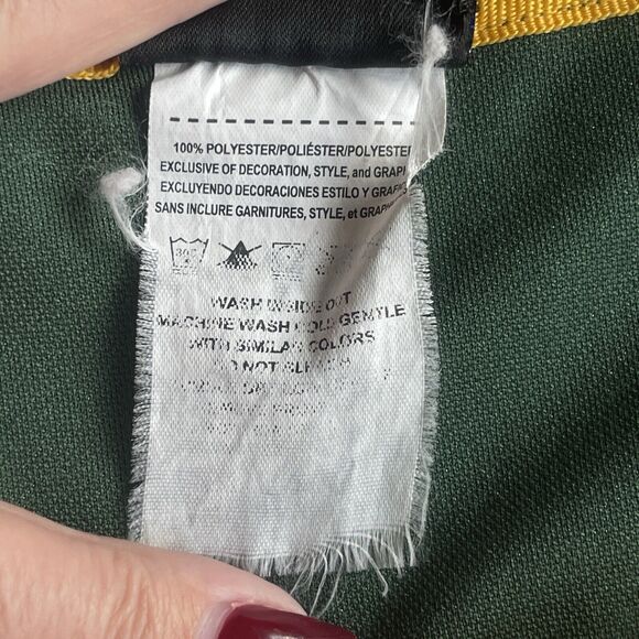 NFL Green Bay Packers Jersey Top Womens Extra Large XL Aaron Rodgers Embroidered - Picture 5 of 9